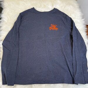 Boy's Navy Long Sleeve Shirt